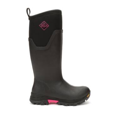 Muck Boots Arctic ICE Tall-Women Schwarz/Pink