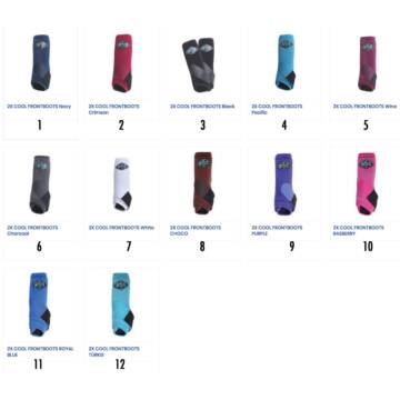 Professional´s Choice 2X COOL FRONTBOOTS Solid Colours
