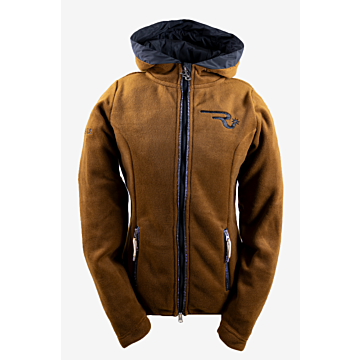 OSWSA Damen Ranch Girls Hooded Polar Fleece Jacke "GABY" buffalo