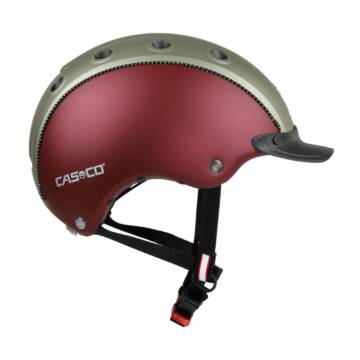 Casco Reithelm Choice Turnier Dunkelrot-Olive Matt