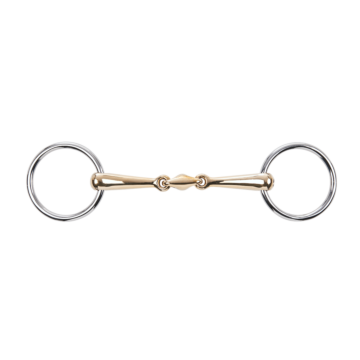 Busse Unterlegtrense KAUGAN® 14MM, doppelt gebrochen