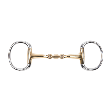 Busse Olivenkopfgebiss KAUGAN®-SHAPED 14MM, doppelt gebrochen