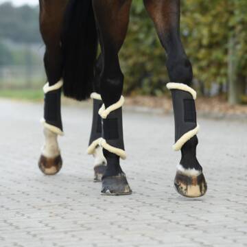 Busse Gamaschen ART-FUR SCHWARZ