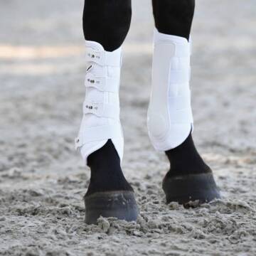 Busse Gamaschen DRESSAGE-PRO-MESH Weiss