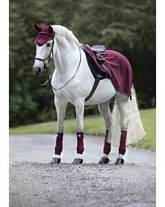 HORSEWARE Rambo Waterproof Fleece Competition Sheet Burgundy