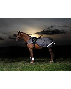 HORSEWARE Amigo Reflectech Competition Sheet 50g Grey/Black 