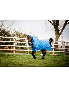 HORSEWARE Amigo Hero 900 Plus Turnout Medium Front Disc 200g Daphne Blue