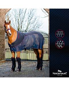 HORSEWARE Rambo Sport Cooler Navy/Burgundy