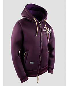 OSWSA Damen Hooded Thermo Jacket STACY Deep Purple