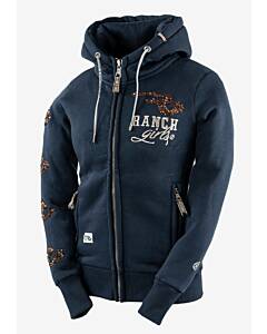 OSWSA RANCHGIRLS HOODED JACKET "MARTHA" carbon | copper