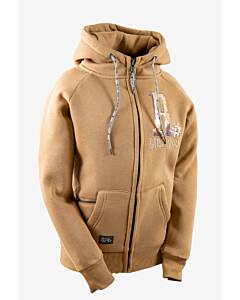 OSWSA RANCHGIRLS HOODED JKT "SHINY" soft sand