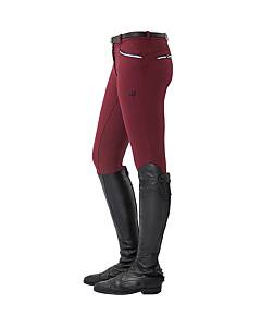 SPOOKS Reithose Ricarda Full Grip Bordeaux