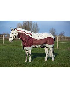 HORSEWARE Rambo Summer Series Turnout 0G Grey/Burgundy