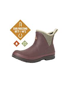 Muck Boots Originals Ankle Wine/Tweed