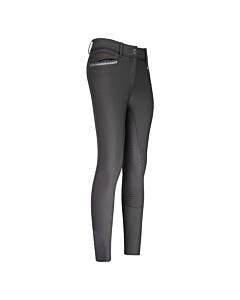 Imperial Riding Reithose IRHEl Capone winterwarm FullGrip Damen Charcoal