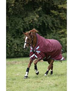 HORSEWARE Rambo Wug Turnout Lite 50g Burgundy/Burgundy, Dusty Blue & Navy