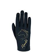 Roeckl TRYON Black/Gold Kinder Sommer