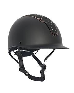 Imperial Riding Reithelm IRHOlania Crystal Black-Black