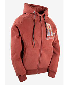 OSWSA Damen Ranch Girls Hooded Sweat Jacket "SHINY" nude