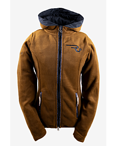 OSWSA Damen Ranch Girls Hooded Polar Fleece Jacke "GABY" buffalo