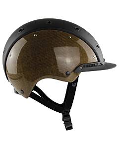 Casco Reithelm Champ-3 Flachsfaser-Schwarz
